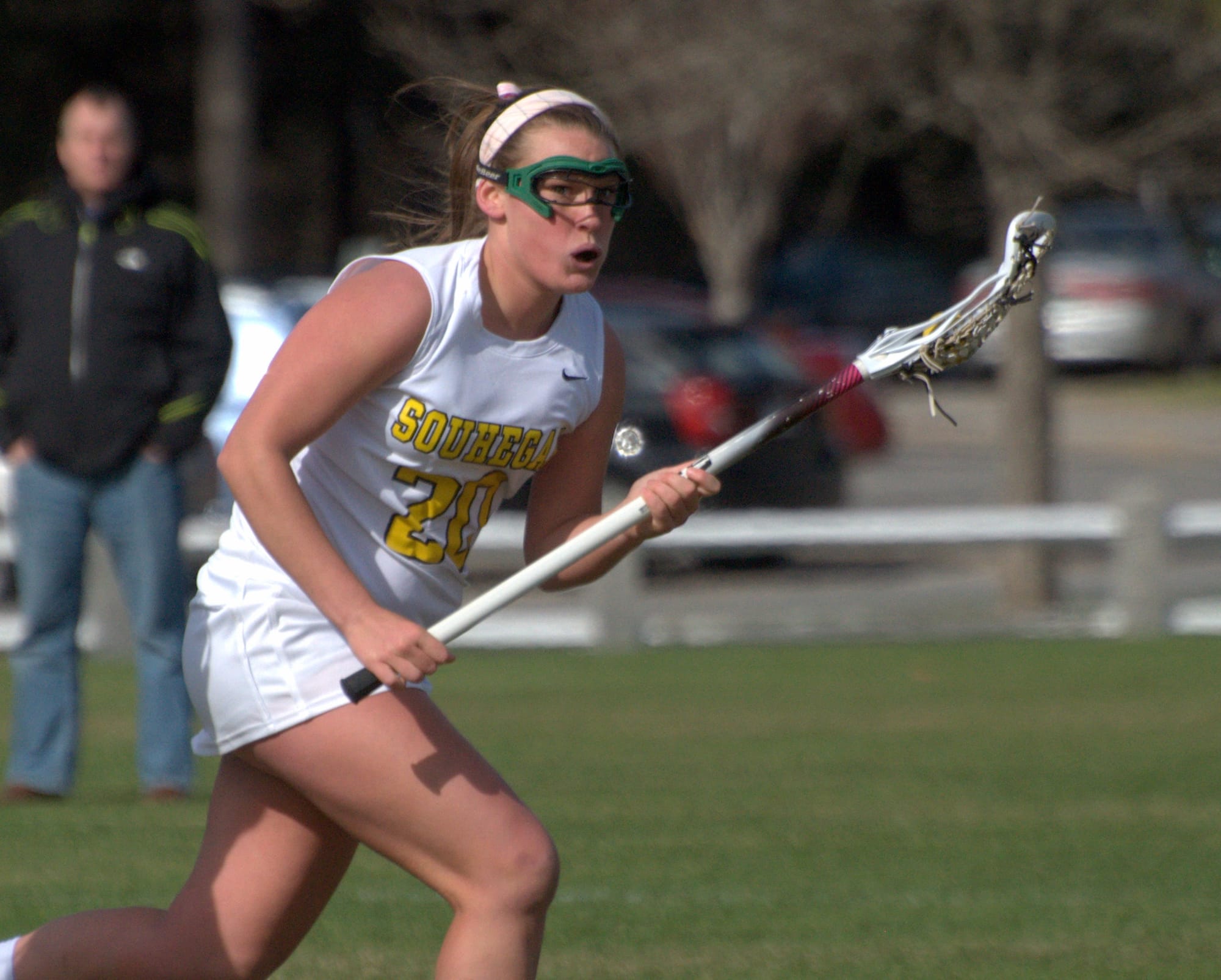 Mickenzie Larivee and the Souhegan girls lacrosse team go on the road to face Notre Dame of Hingham, Mass.
