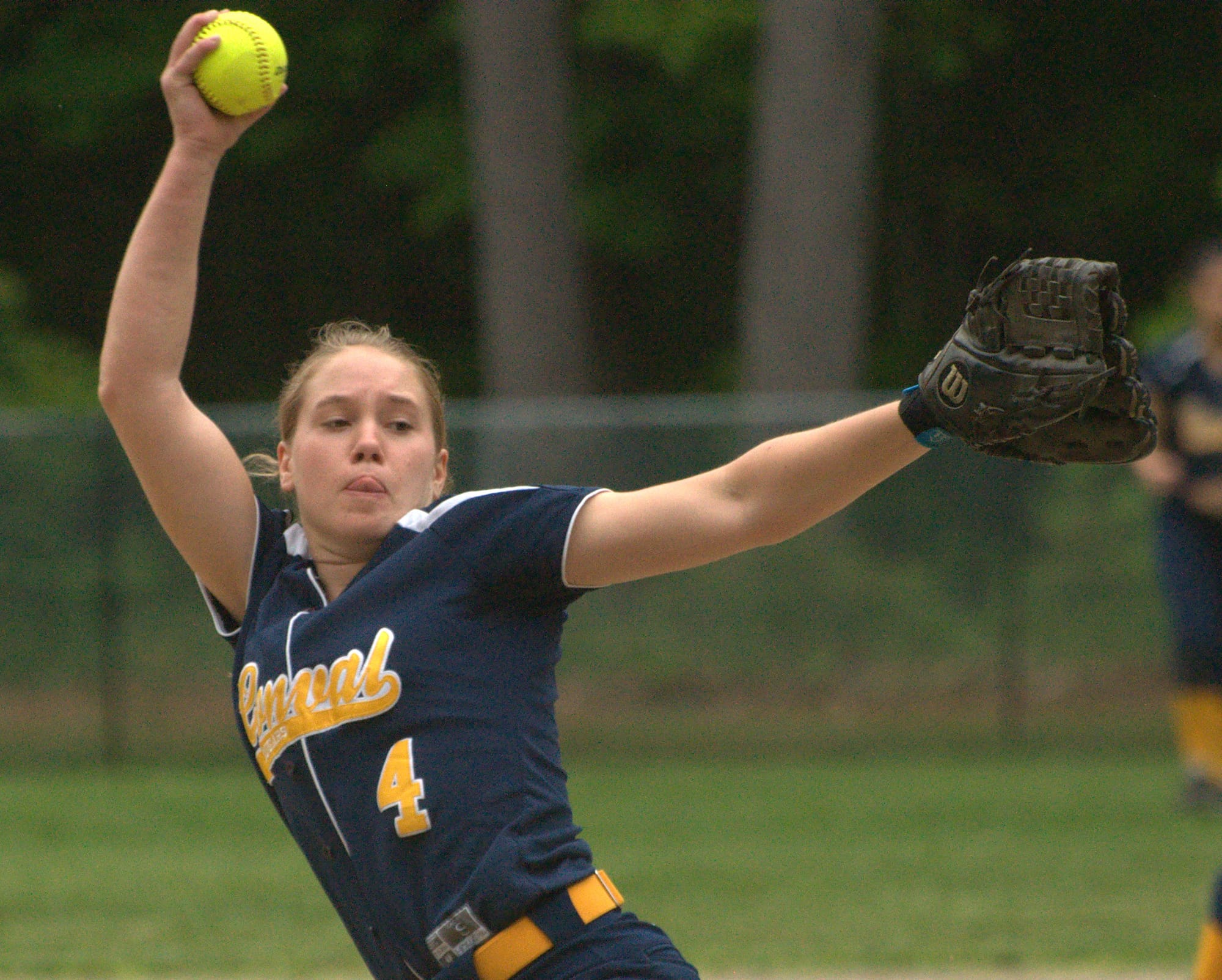 Courtney Fisher helped lead ConVal to an upset of Souhegan in the Division II preliminary round.