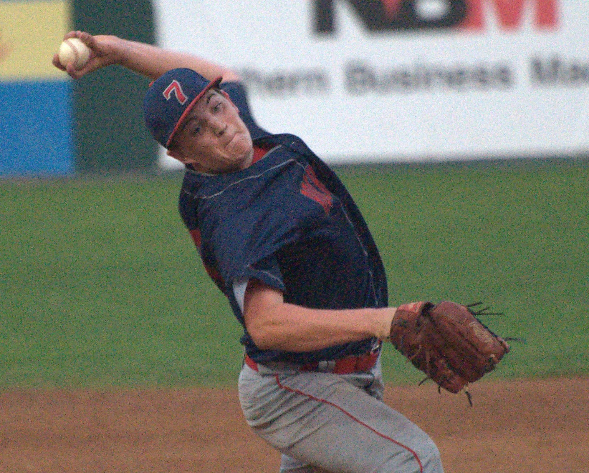 Rochester's Drew Colbert pitches during Friday's game.