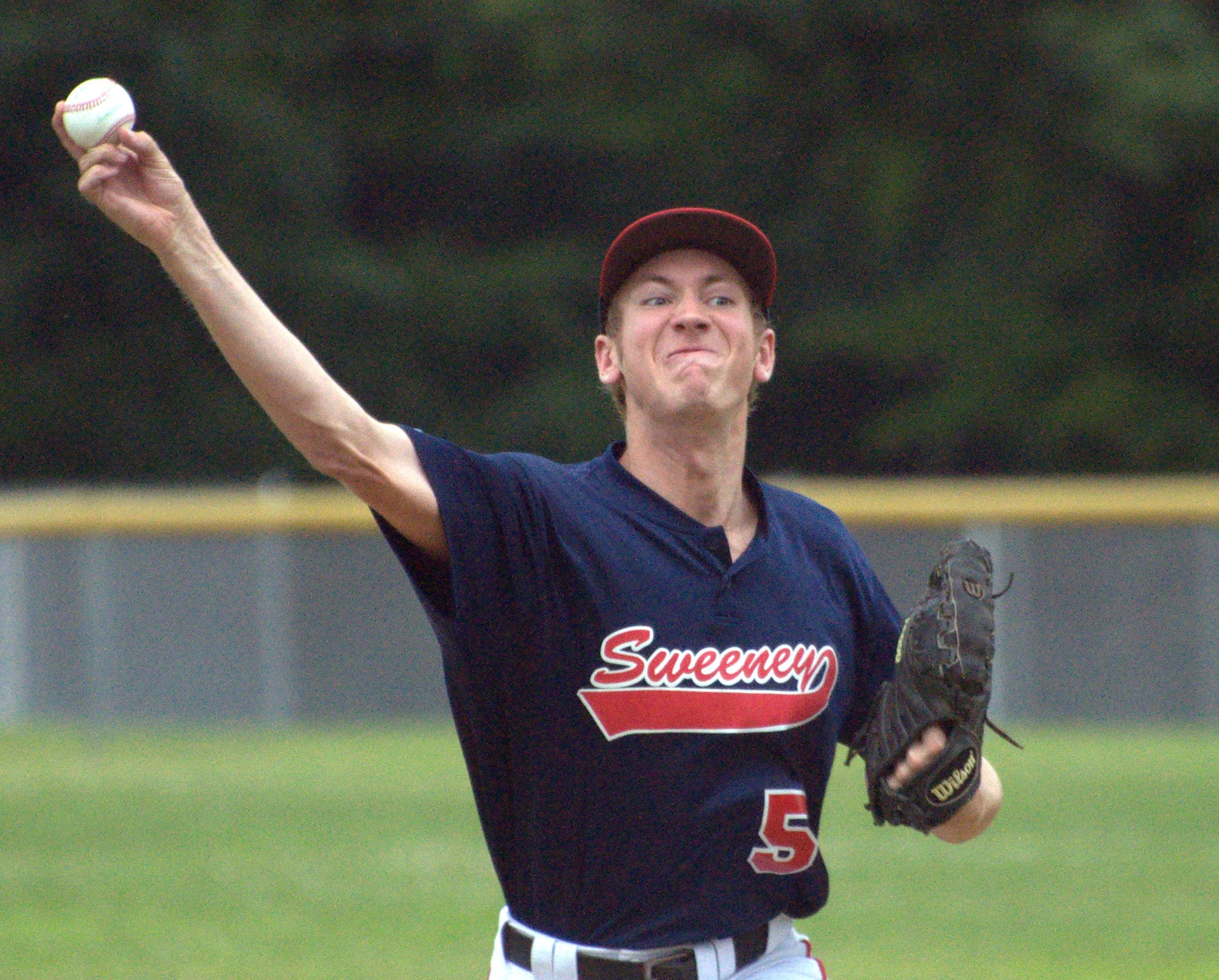 Nolan Flynn's pitching performance against Milford on Monday helped Sweeney wrapup a spot in the tournament.