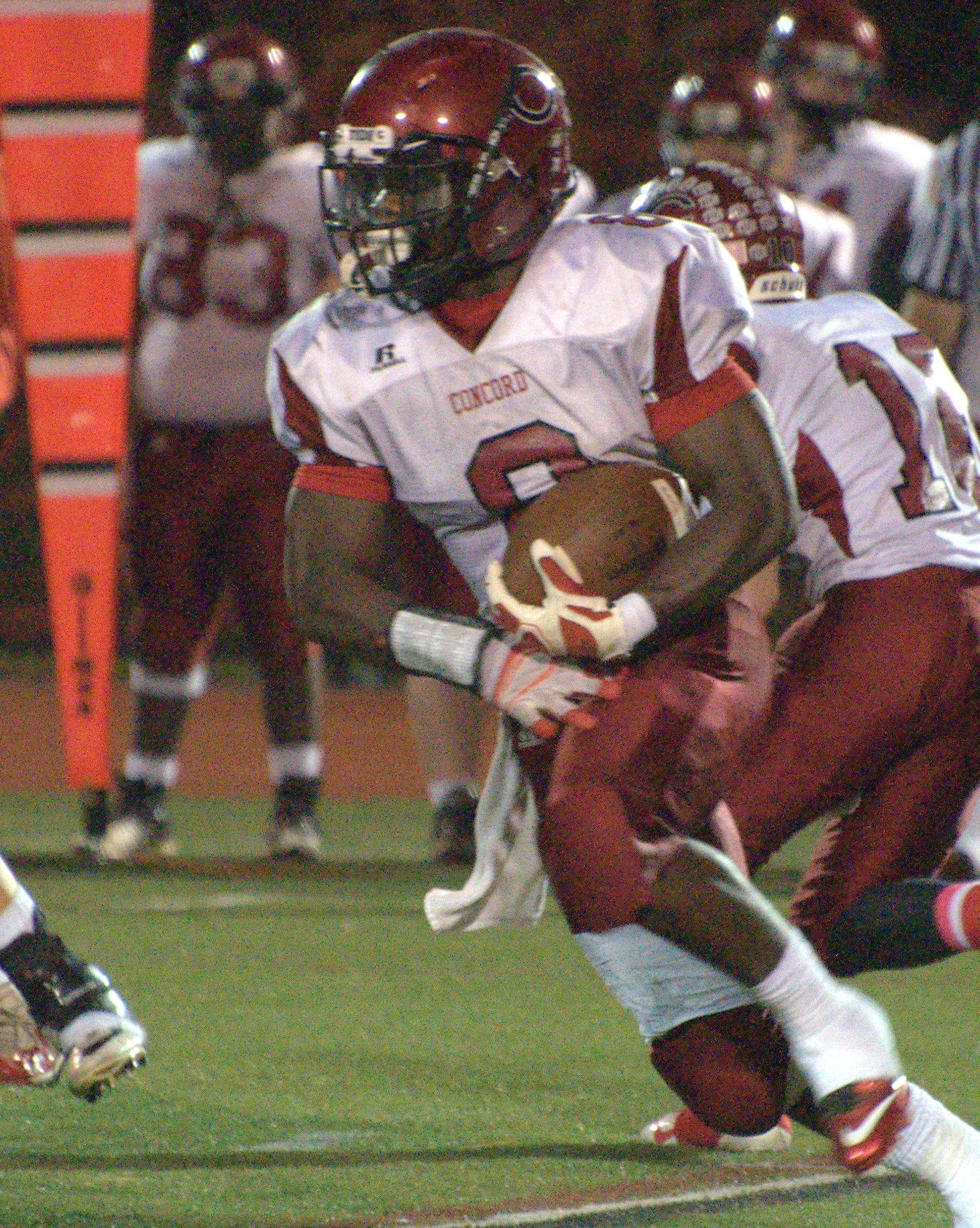 Concord's Leo Sudieh carries the ball.