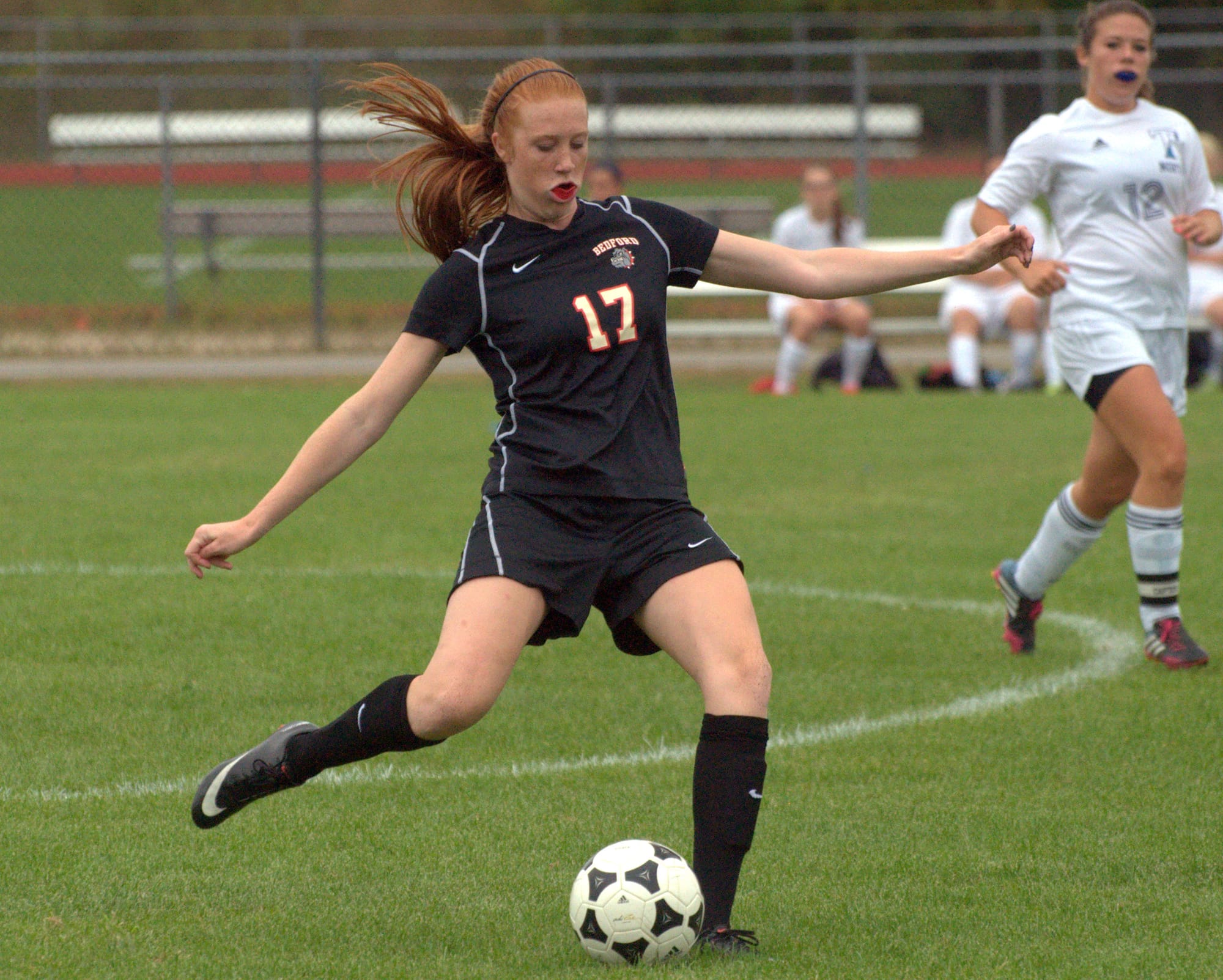 Bedford's Christina Campbell was one of 11 players named to the Division I girls soccer first team.