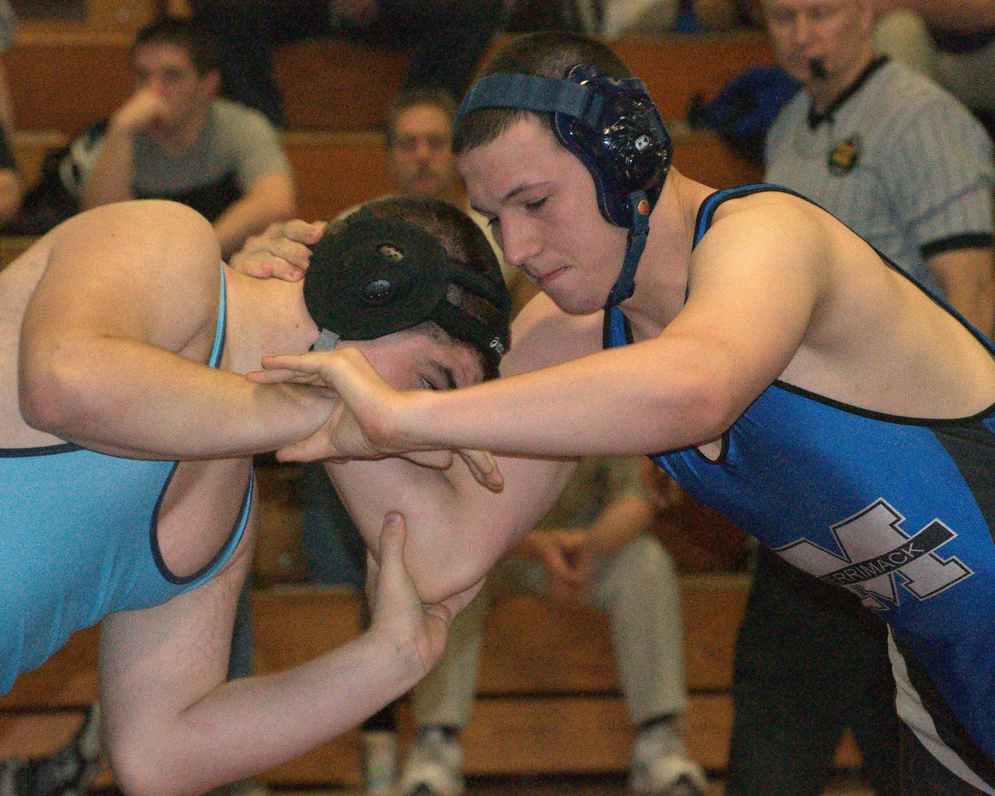 Merrimack's Lucas Gardenour took home the 220 title.