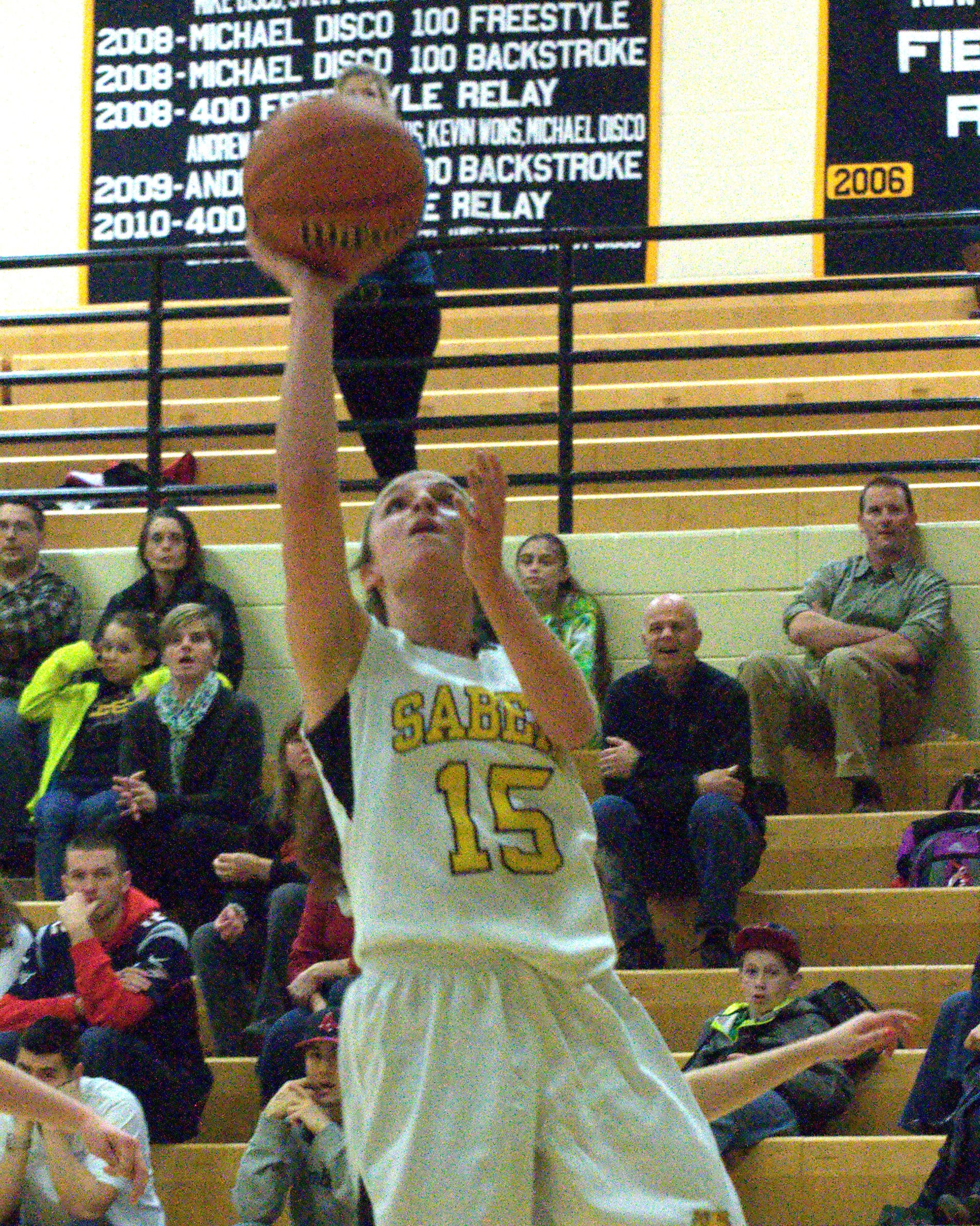 Souhegan's Ciarra Formby-Lavertu takes a shot.