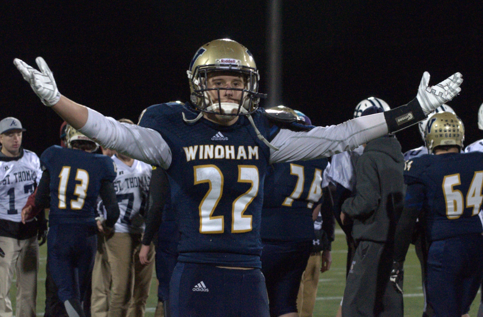 Windham's Joey Frake was named to the Division II South all-conference team.