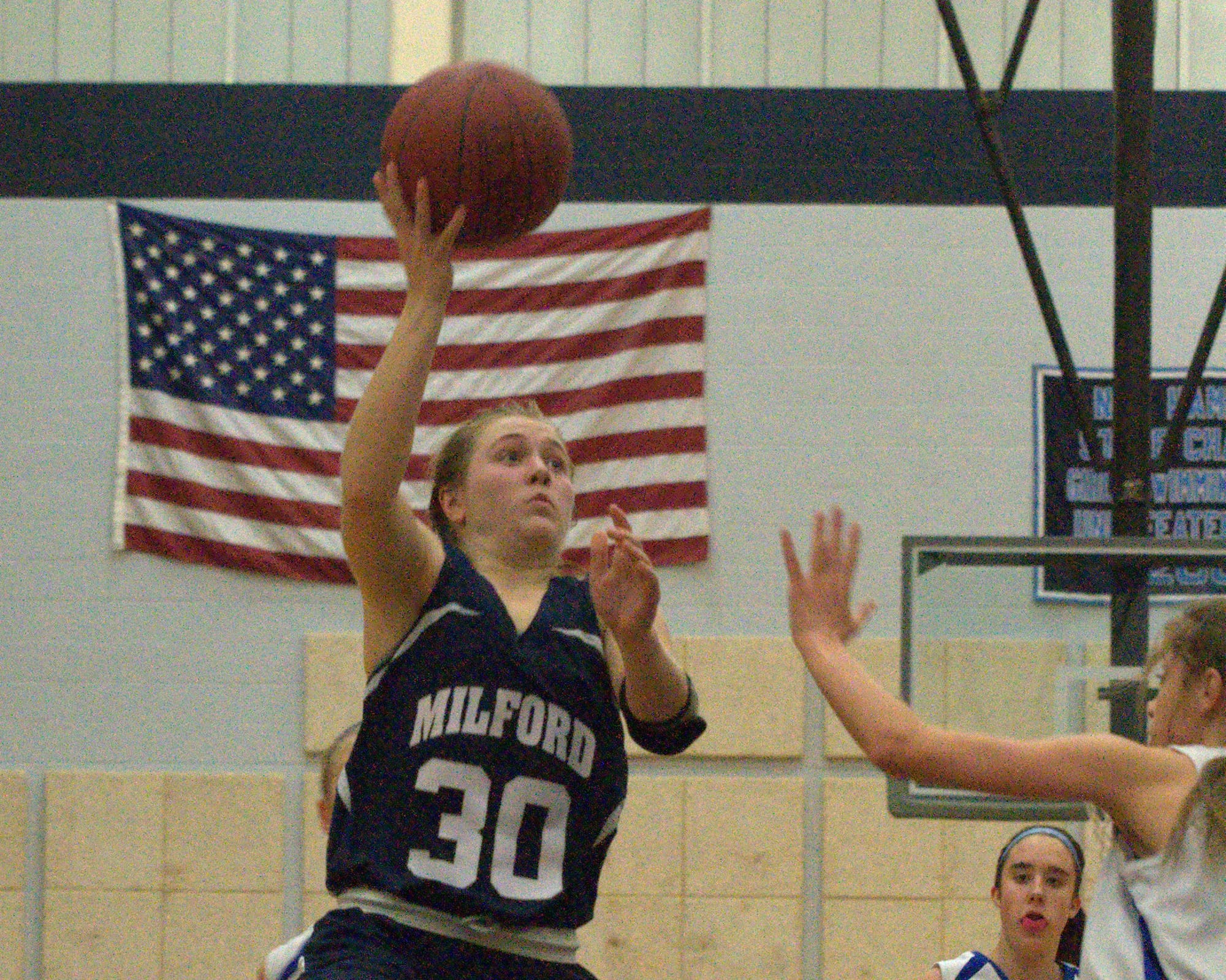 Erin McGuire and Milford are among the top five girls basketball teams in the state.