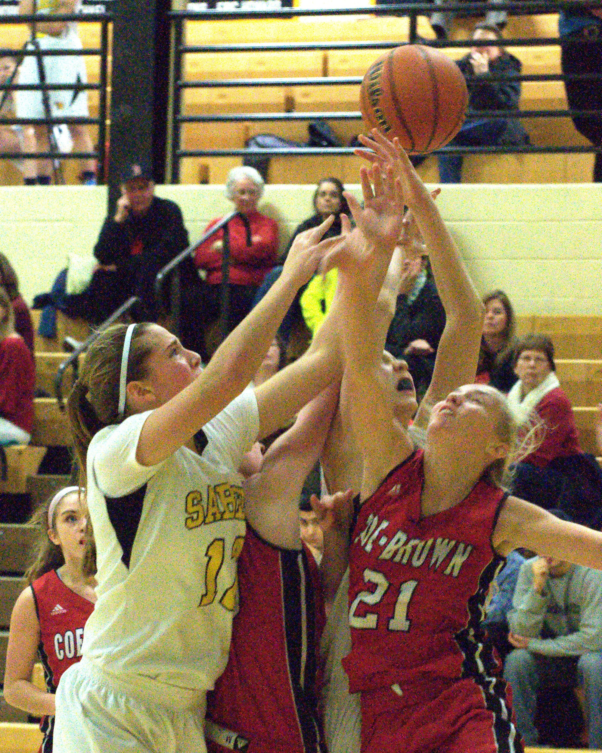 Coe-Brown avoided its first loss last week with a second-half rally against Portsmouth.