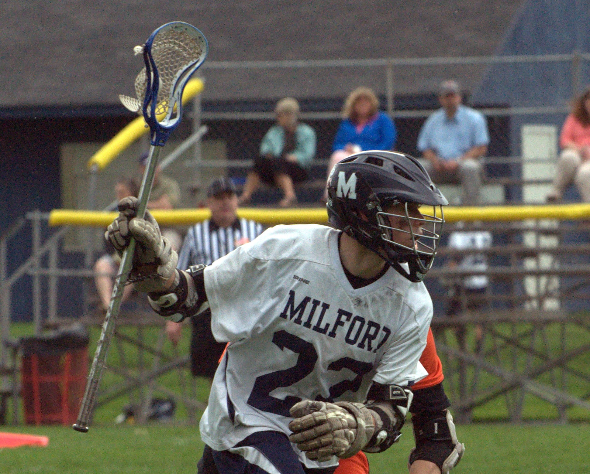 Milford's Max Urda scored the game-winner in overtime.