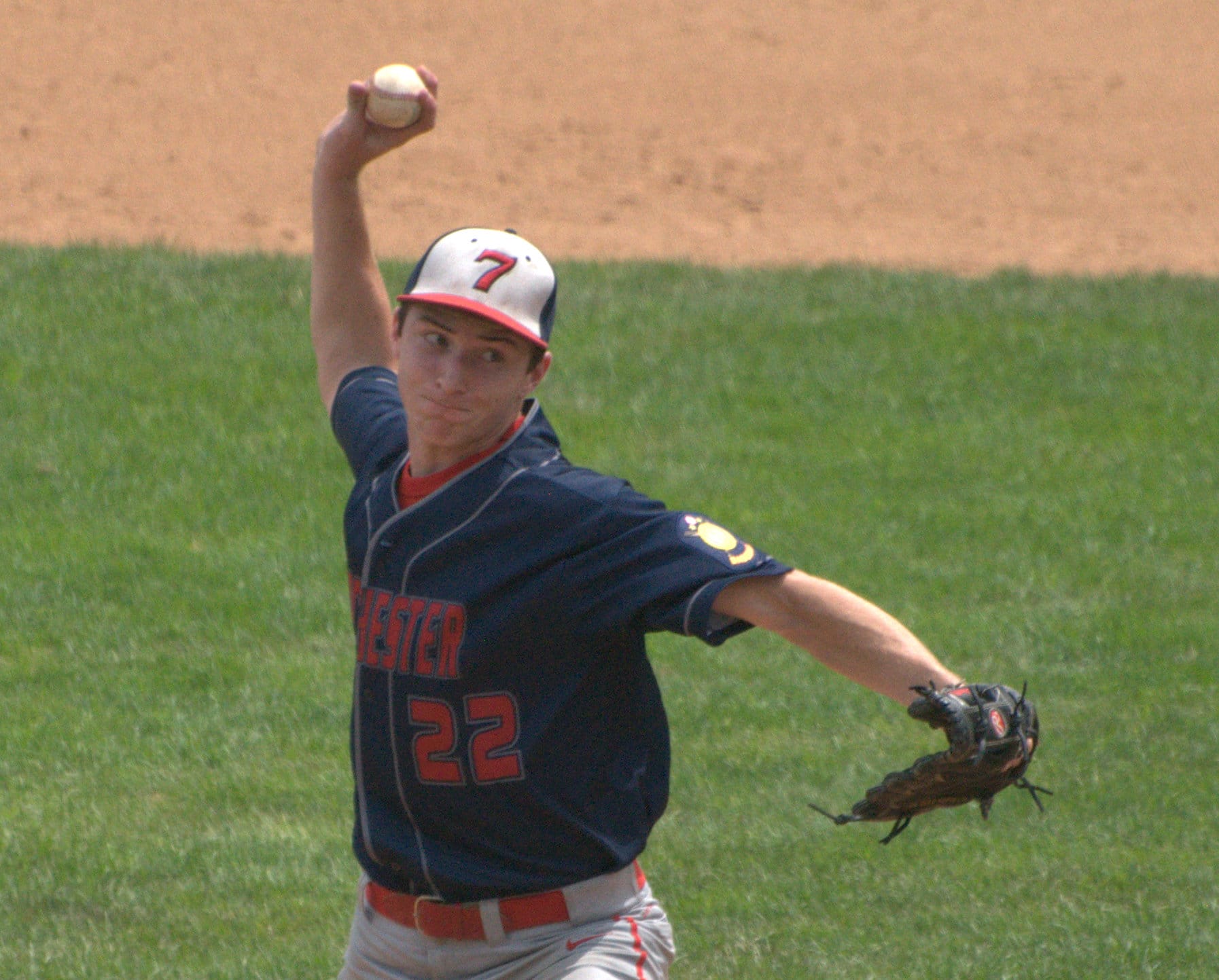Rochester's Chris States pitches during Wednesday's game.