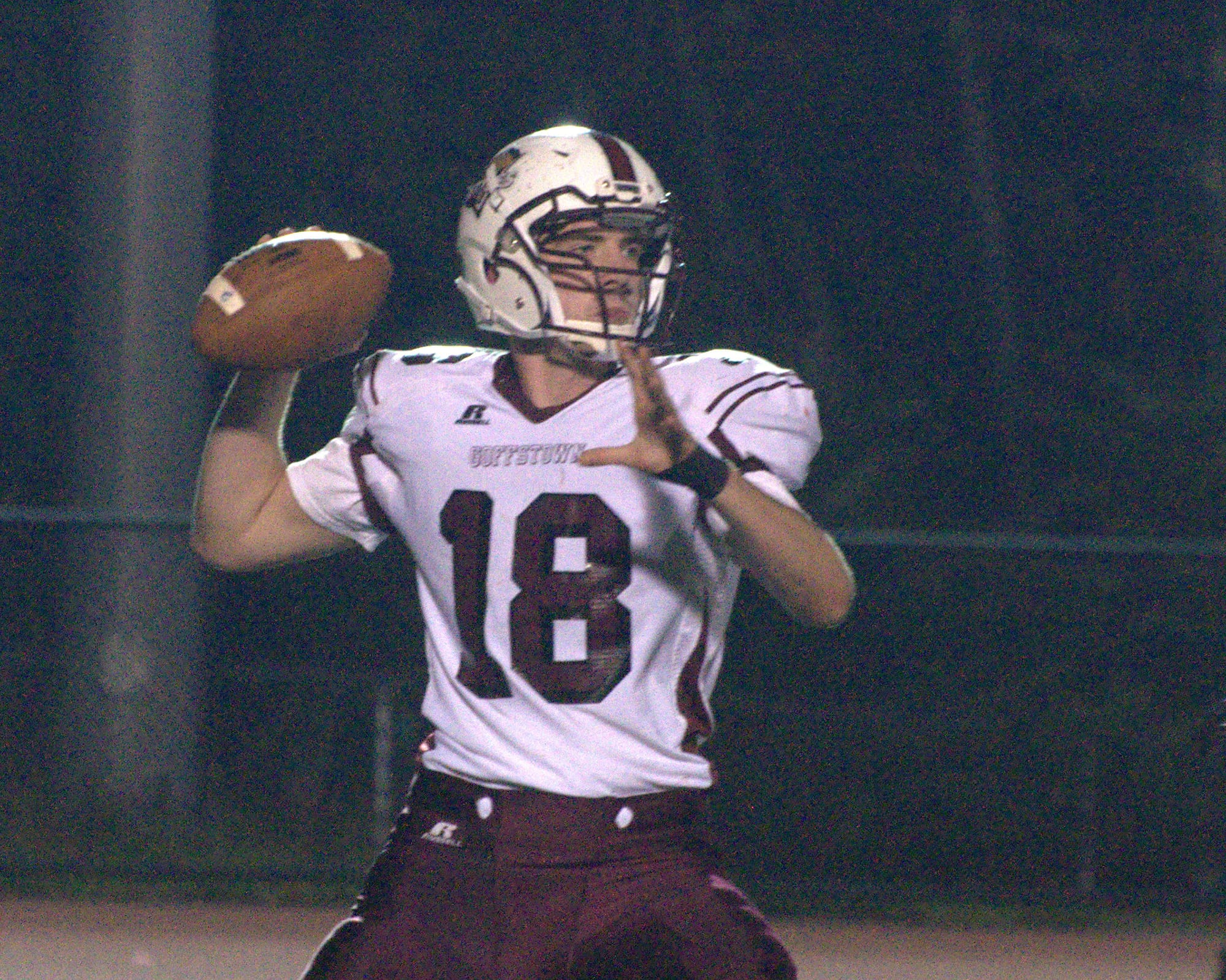 Quarterback Casey Gervais is back for Goffstown.