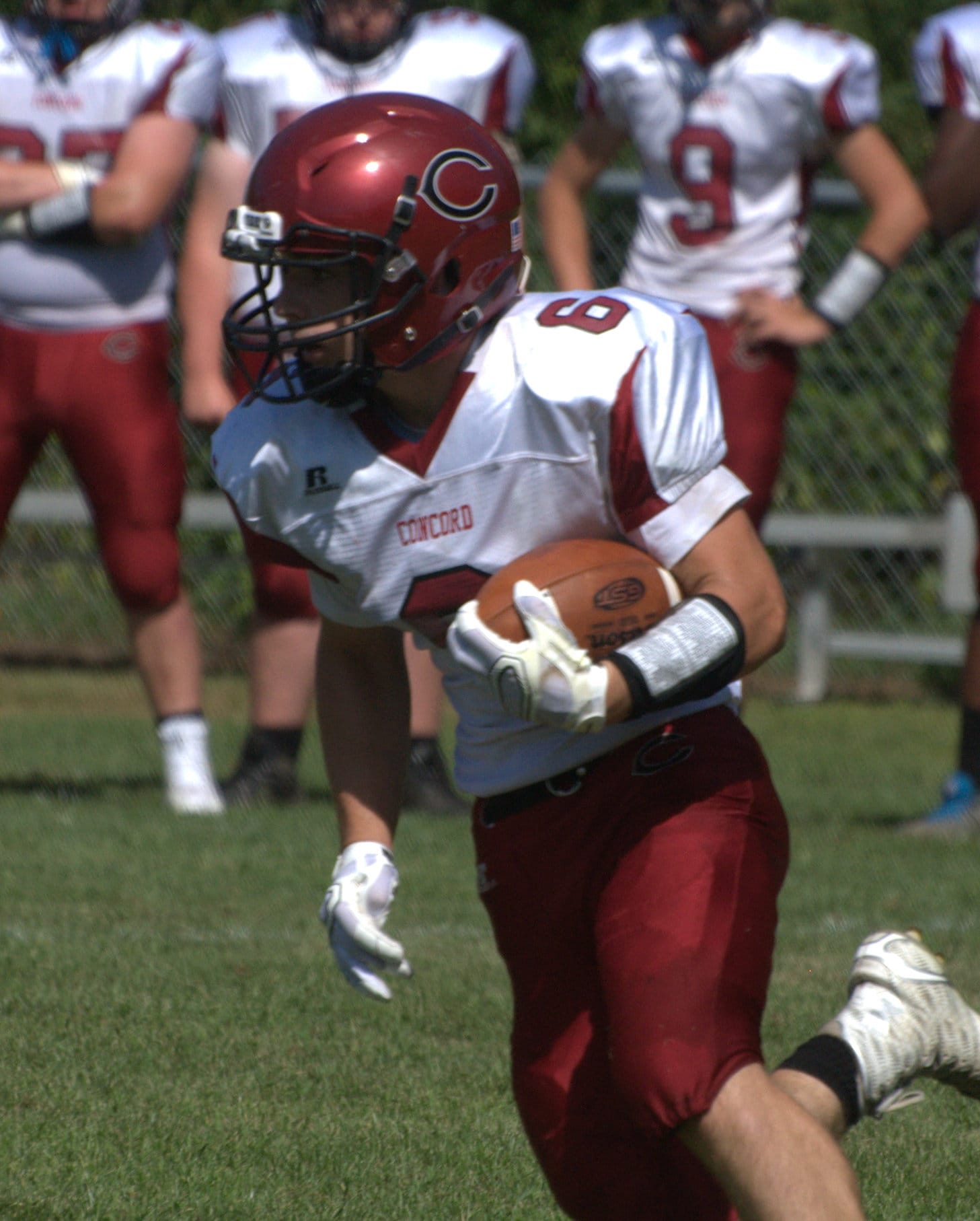 Concord's Chris Munnell carries the ball.