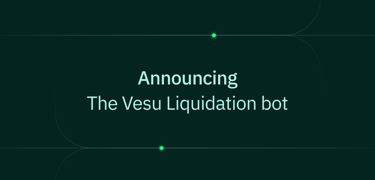 Announcing the Open-Source Liquidation Bot for Vesu