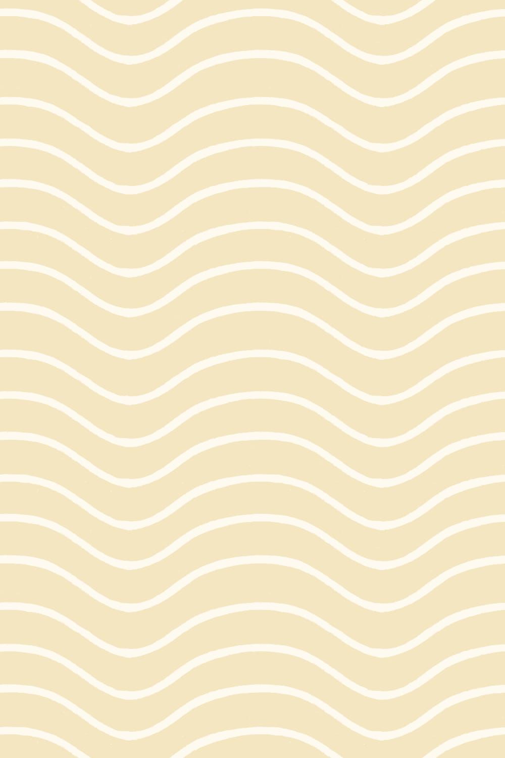 Wavy Horizontal Stripes