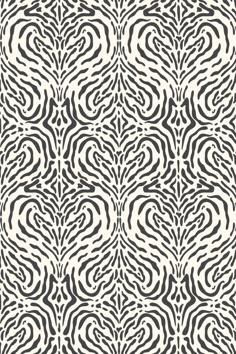 Heart-Shaped Zebra Stripes