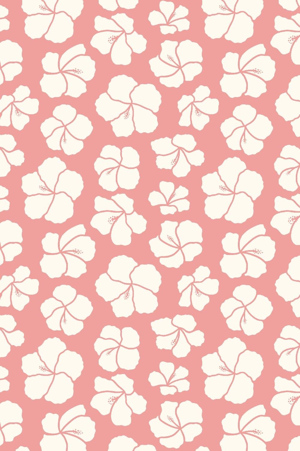 Tropical Hawaiian Hibiscus Flowers