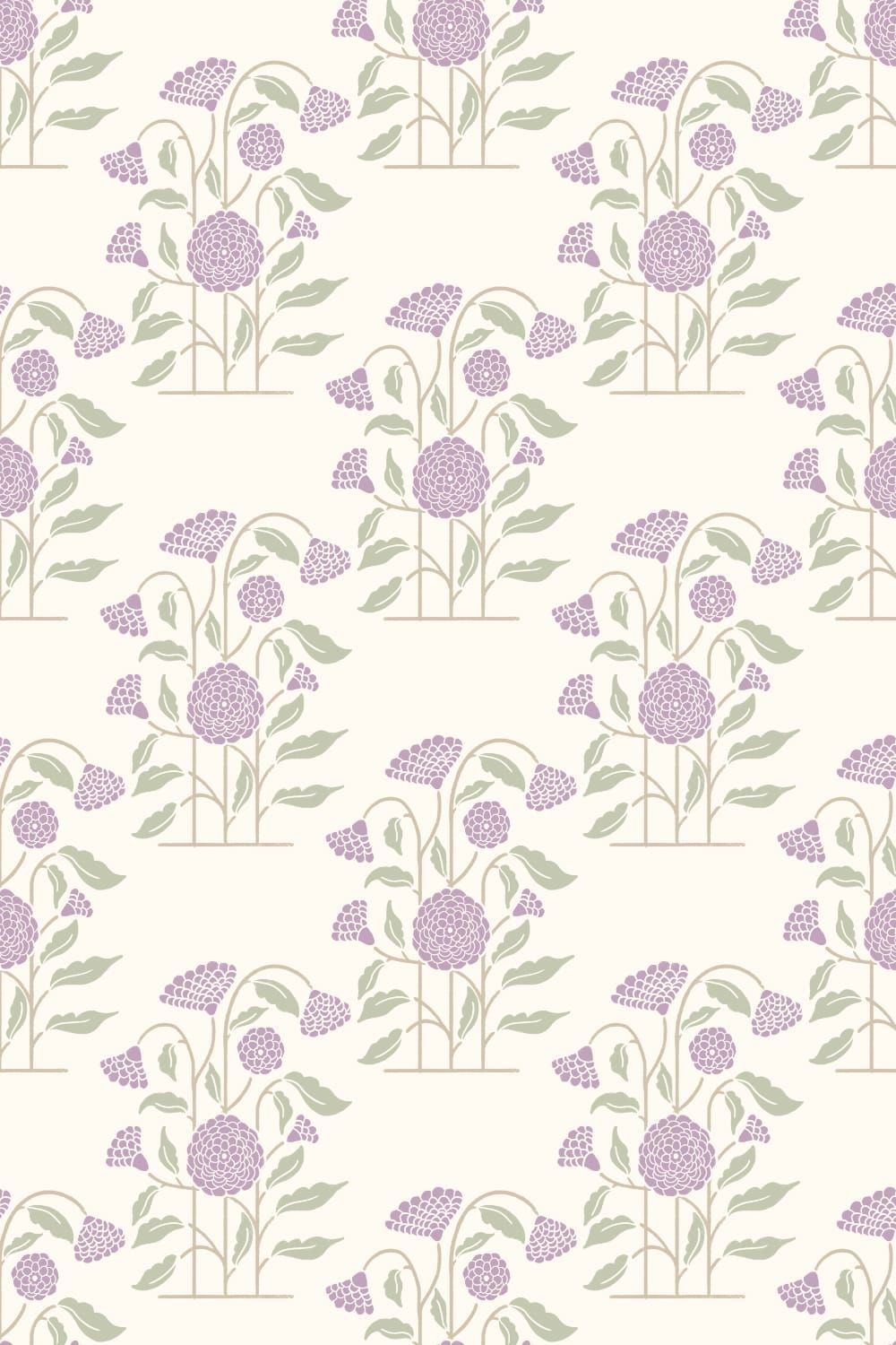 Dahlia Boteh Floral