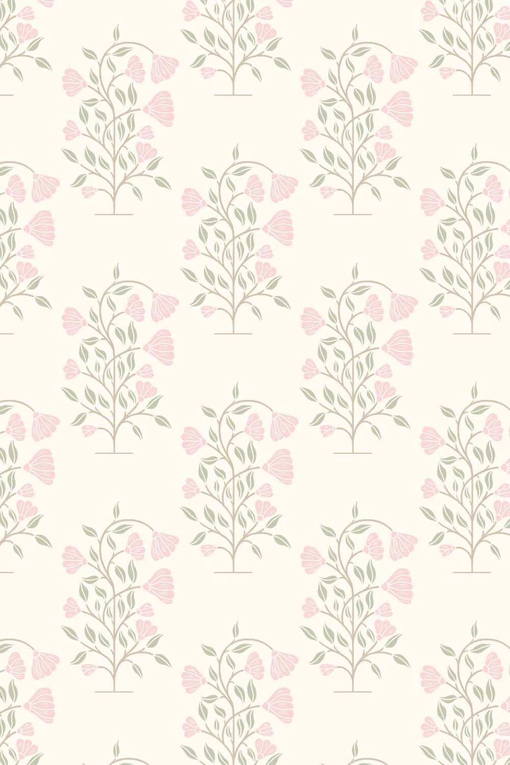 Tulip Boteh Floral