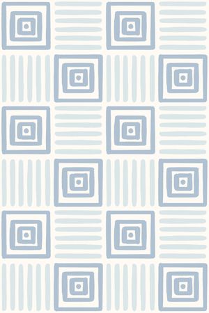 Geometric Painted Squares