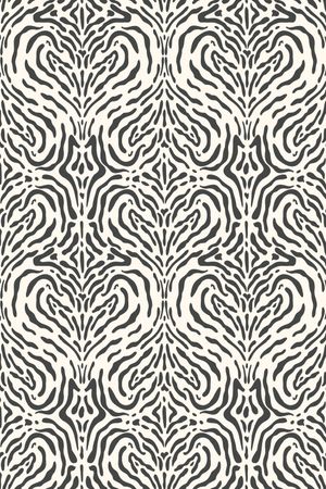 Heart-Shaped Zebra Stripes