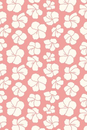 Tropical Hawaiian Hibiscus Flowers