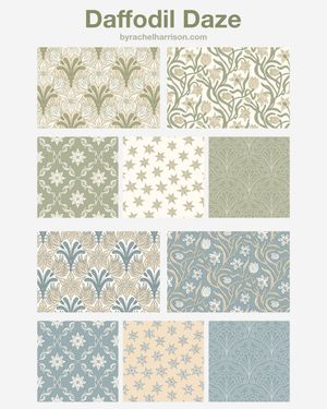 Meet my latest collection: Daffodil Daze