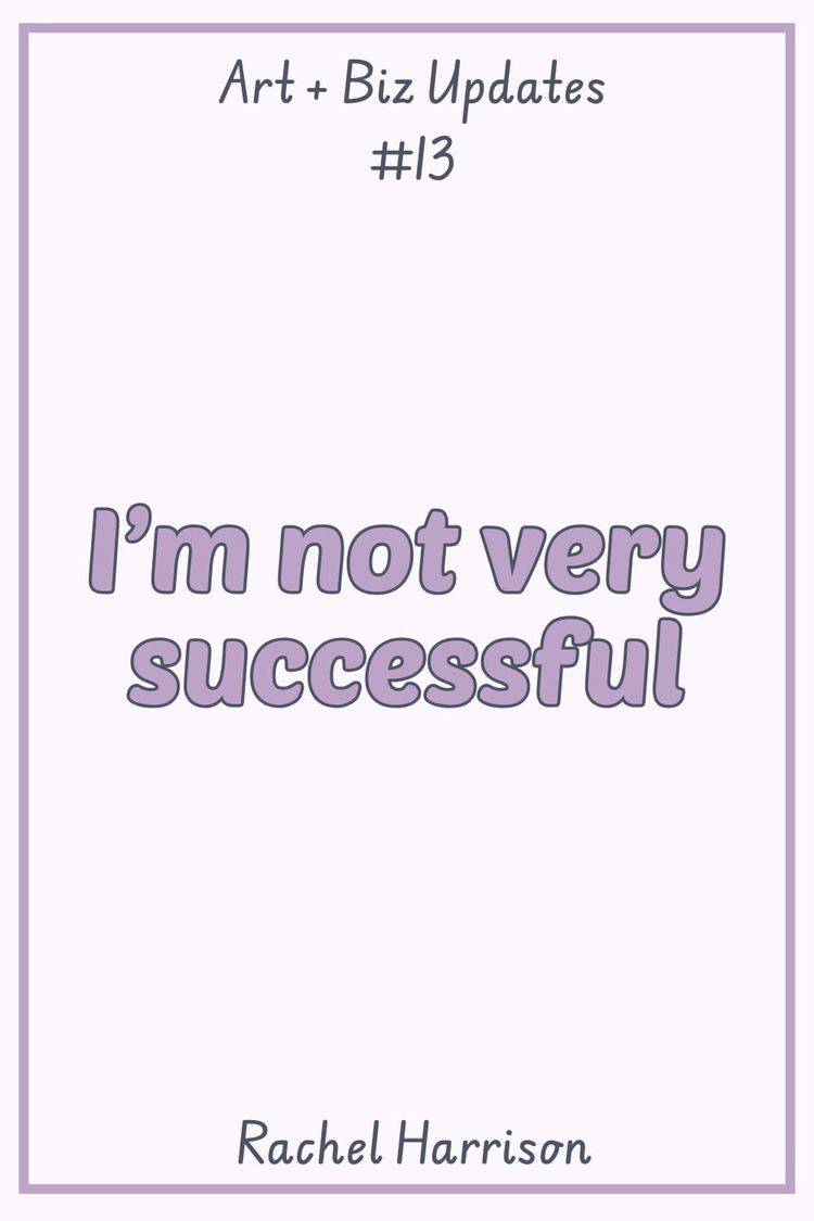 I’m not very successful