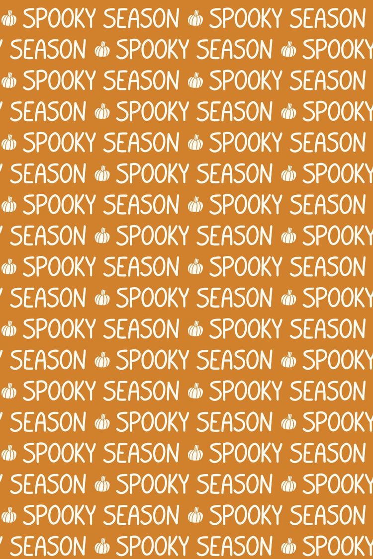 Spooky Season Hand Lettered Text