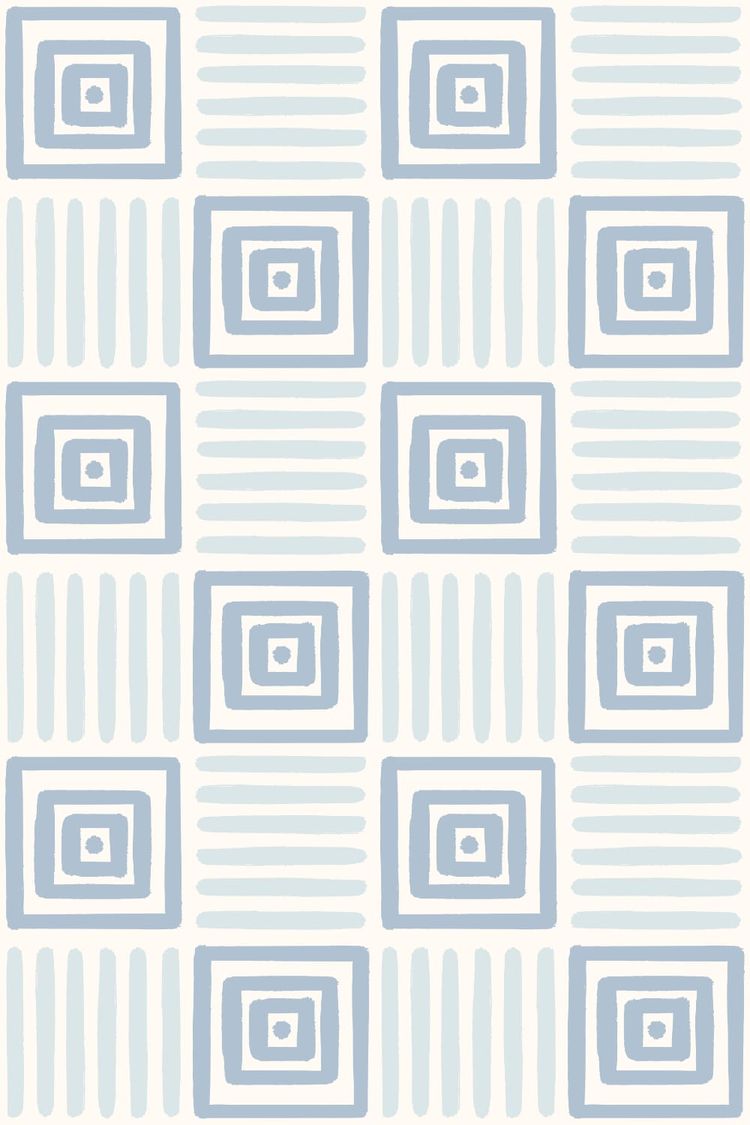 Geometric Painted Squares