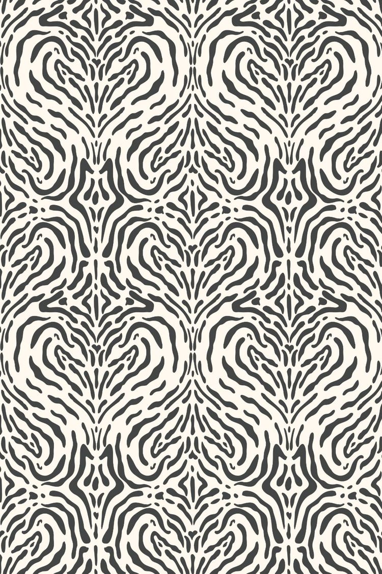 Heart-Shaped Zebra Stripes