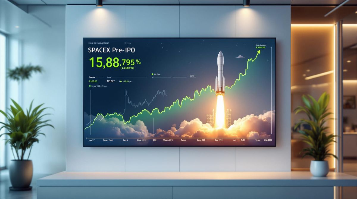 SpaceX Stock Pricing Trends In Secondary Markets
