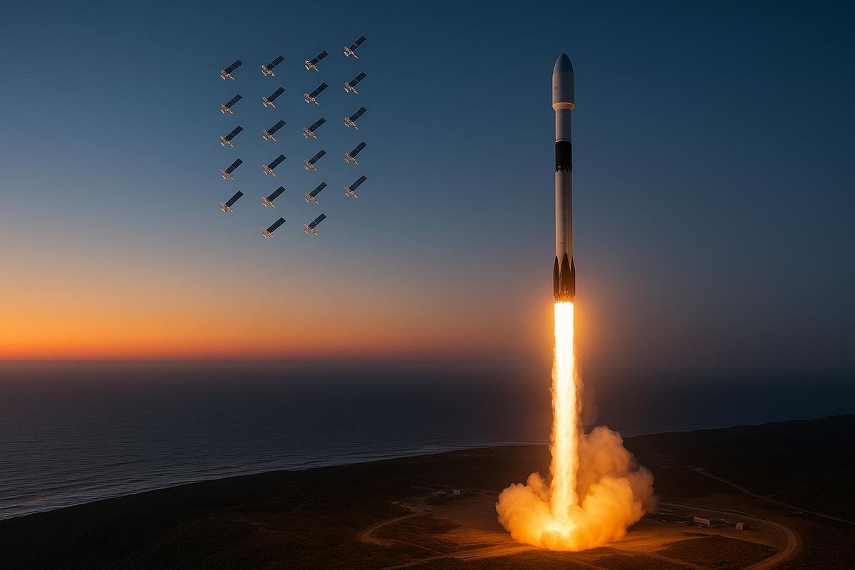 SpaceX achieves 125th Falcon 9 launch milestone with 28 Starlink satellites