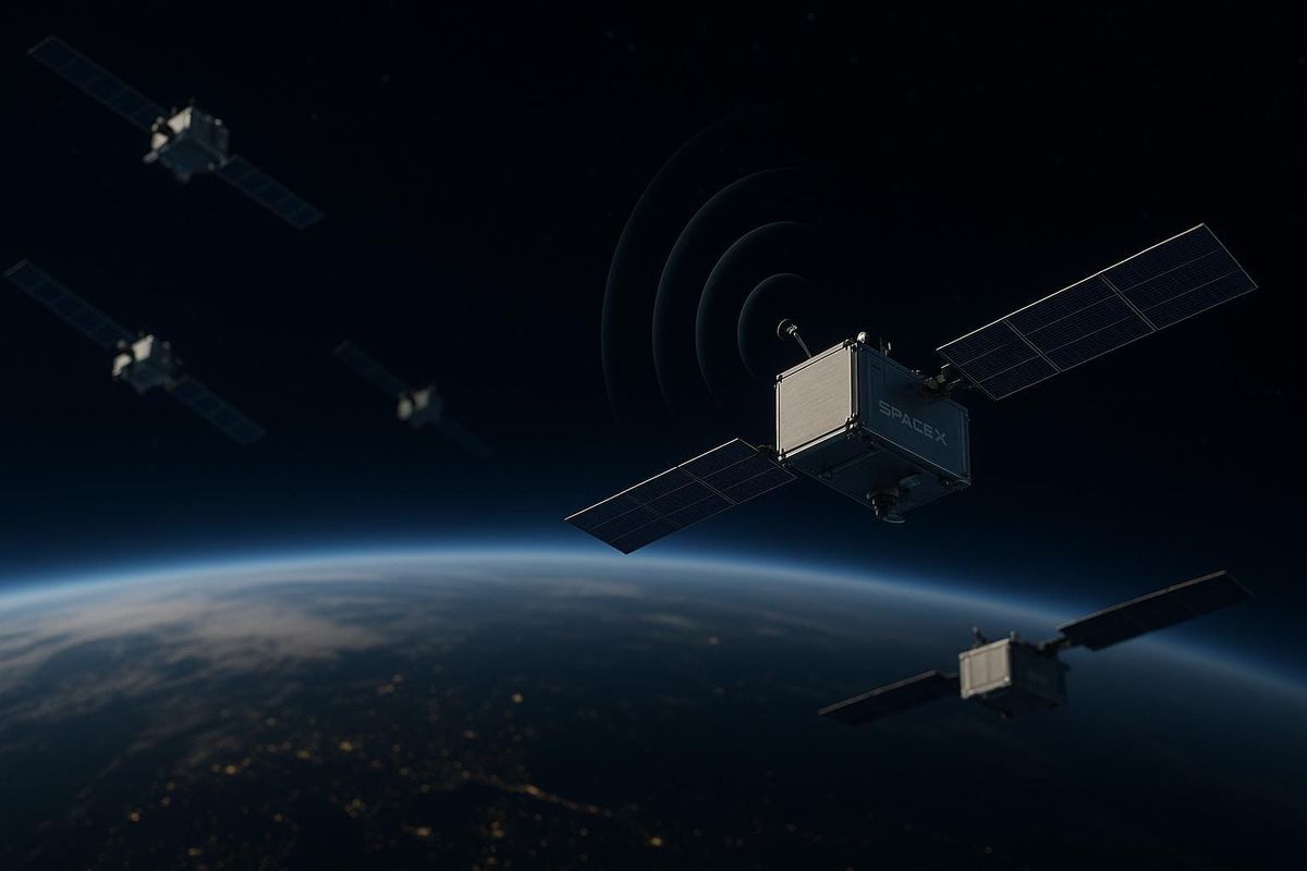 Classified SpaceX Satellites Detected Transmitting on Restricted Uplink Spectrum