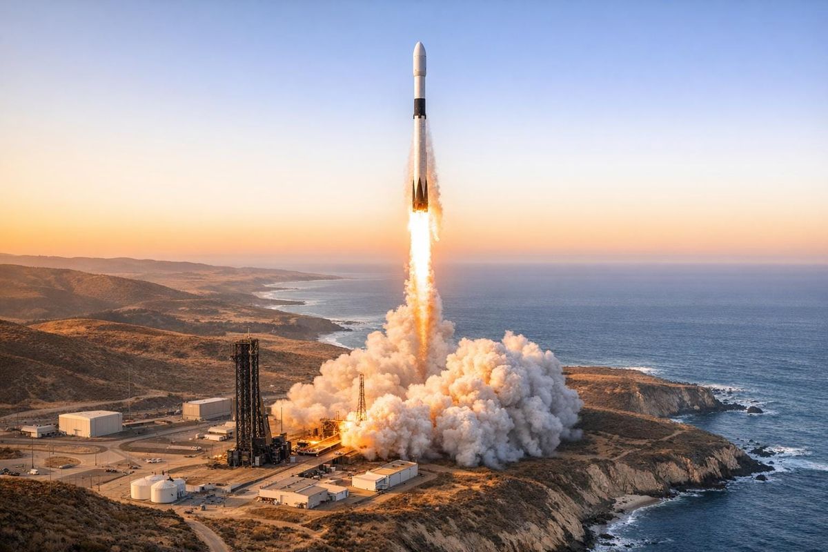 SpaceX set to launch Starlink satellites from California on Jan 2