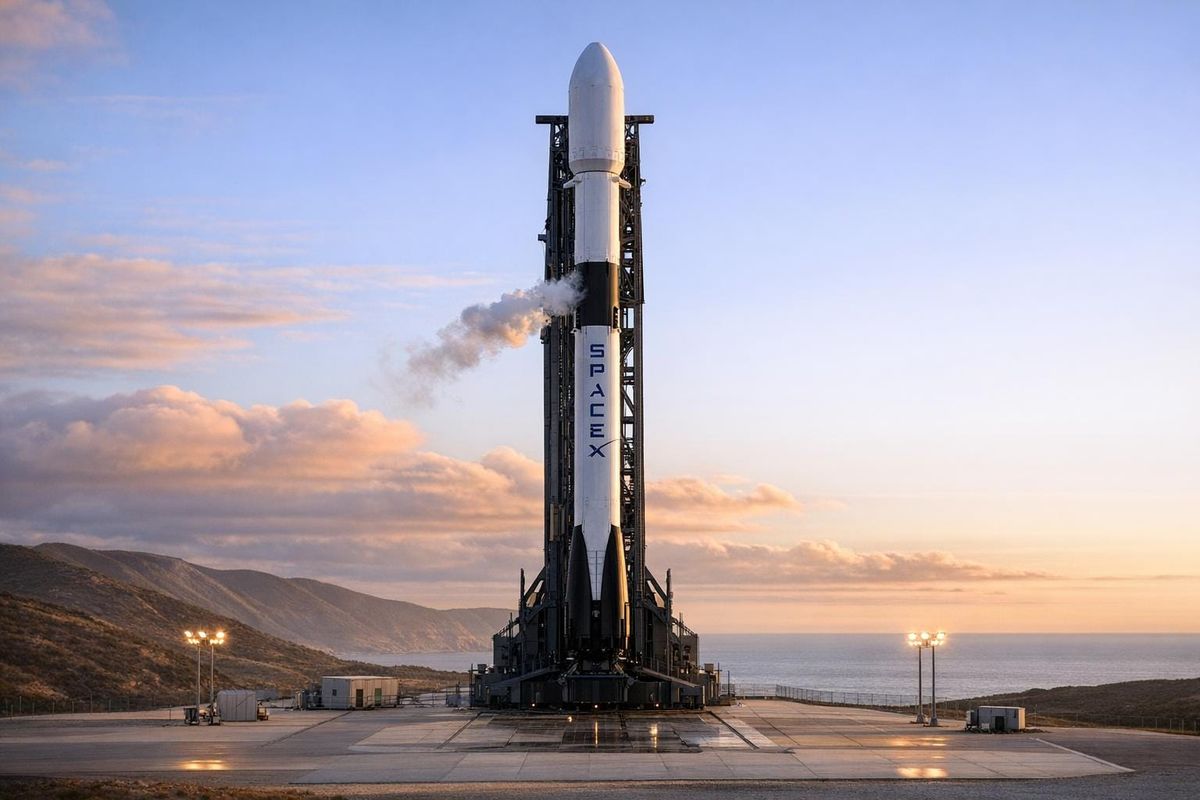 SpaceX prepares for West Coast Starlink satellite launch