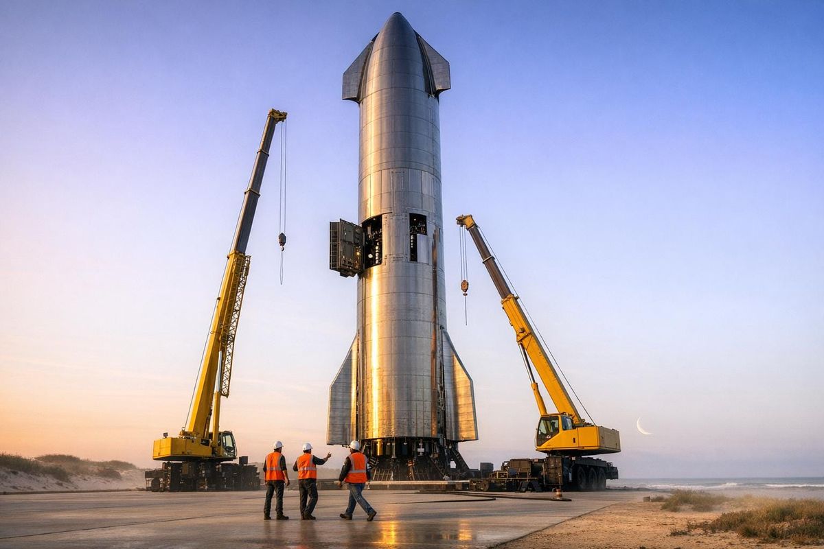SpaceX delays Starship flight-12 launch to early April, citing updates to rocket design.