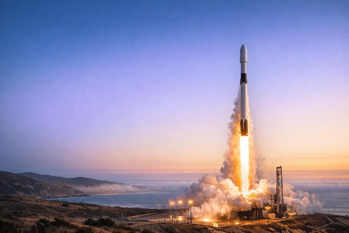 SpaceX Falcon 9 rocket scheduled for launch from Vandenberg