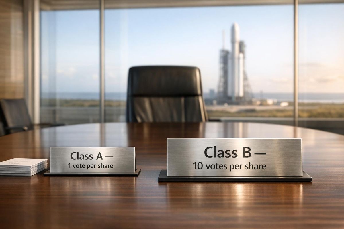 SpaceX Dual-Class Shares: What It Means for Investors