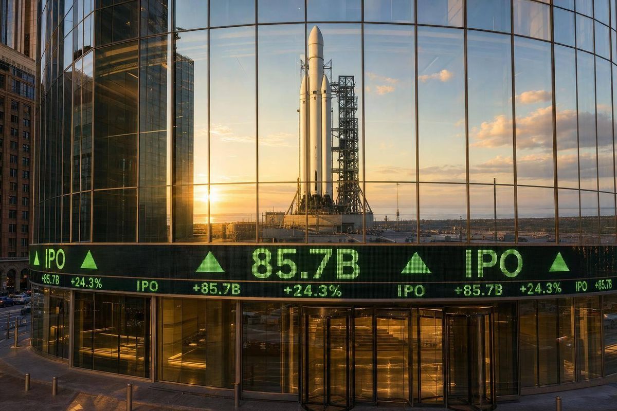 SpaceX IPO raises $85.7 billion after greenshoe exercise