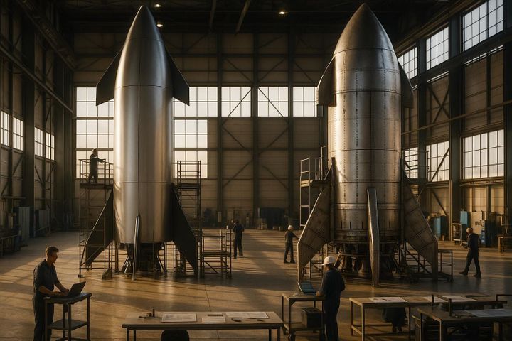 SpaceX vs. NASA: Structural Design Approaches