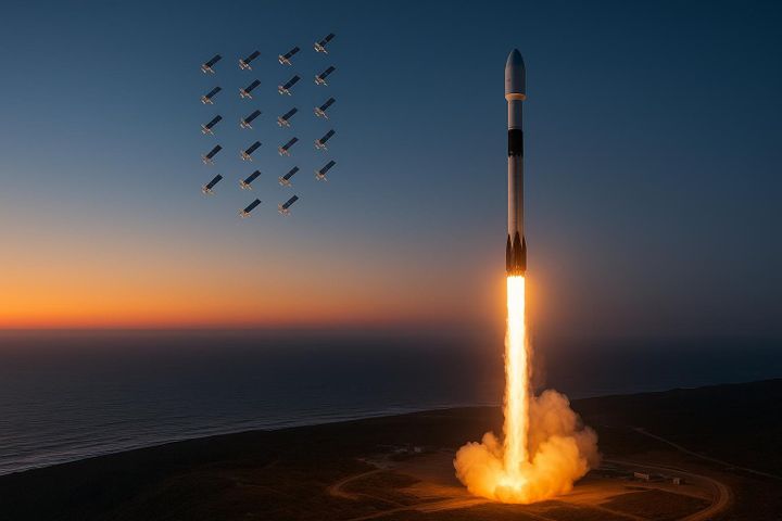 SpaceX achieves 125th Falcon 9 launch milestone with 28 Starlink satellites