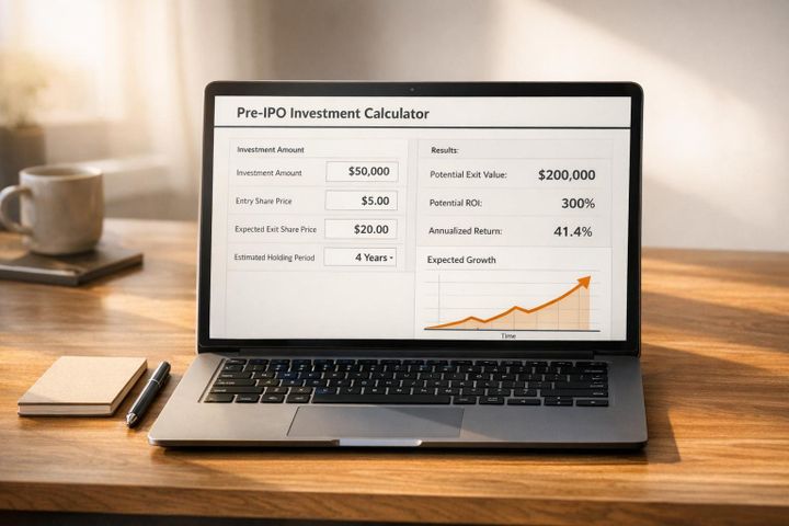 Pre-IPO Investment Calculator