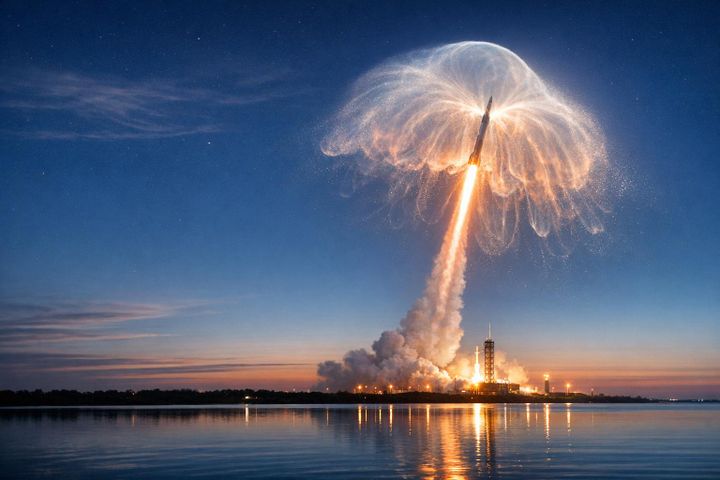 SpaceX to execute Thursday predawn launch, promising a visual spectacle.