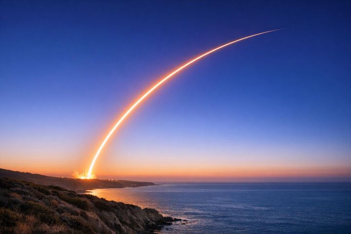 SpaceX Nears Deployment of 25 Starlink Satellites During Falcon 9 Launch