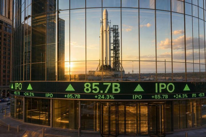SpaceX IPO raises $85.7 billion after greenshoe exercise