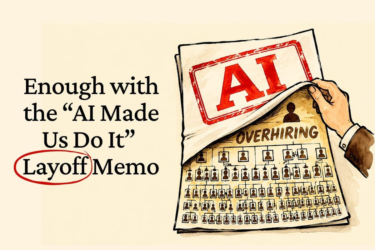 The AI Layoff Wave Is Real. So Is the AI Excuse.