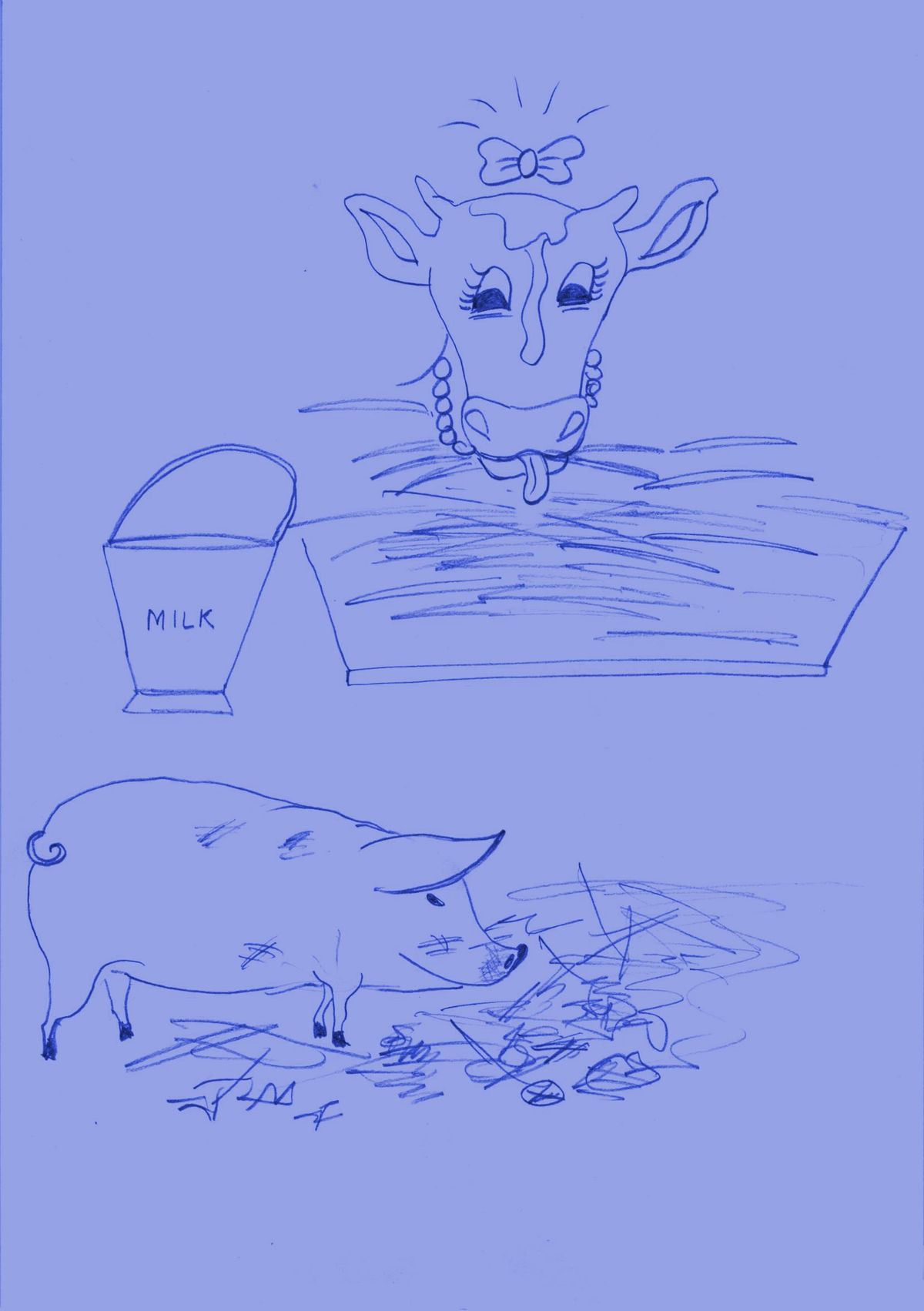 Be Like The Cow