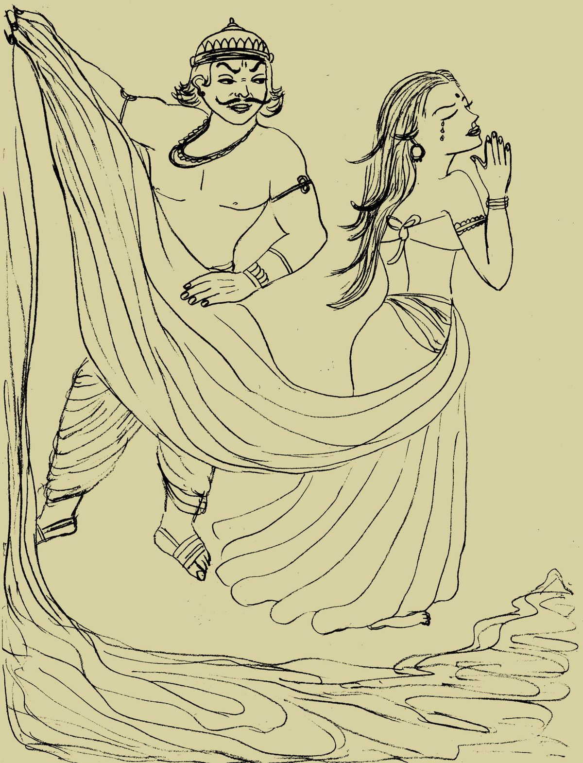 Draupadi’s Saree