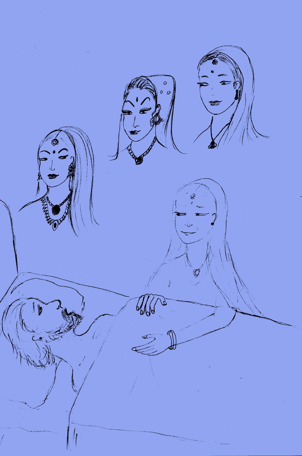 The four wives