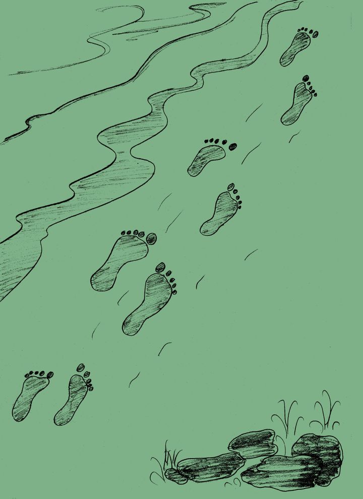 Footsteps In The Sand