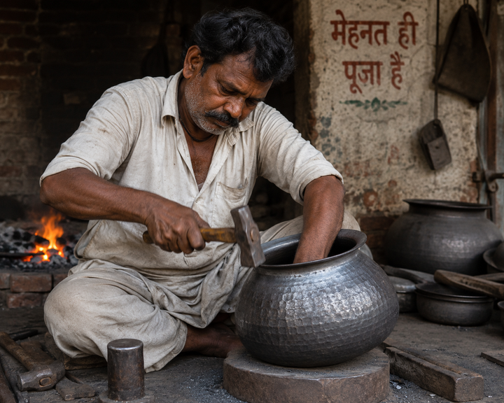 A father’s quiet hand beneath the hammer: lessons in strength, sacrifice and soul